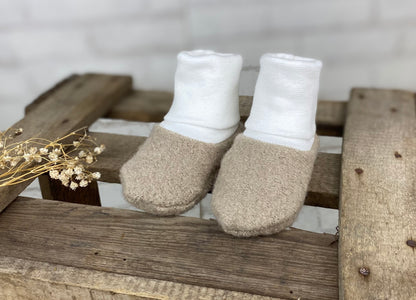 Babyschuhe aus Wollwalk