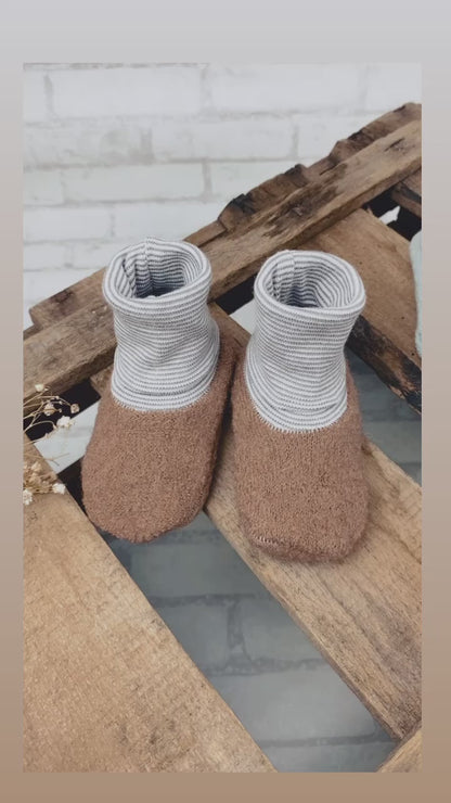 Babyschuhe aus Wollwalk