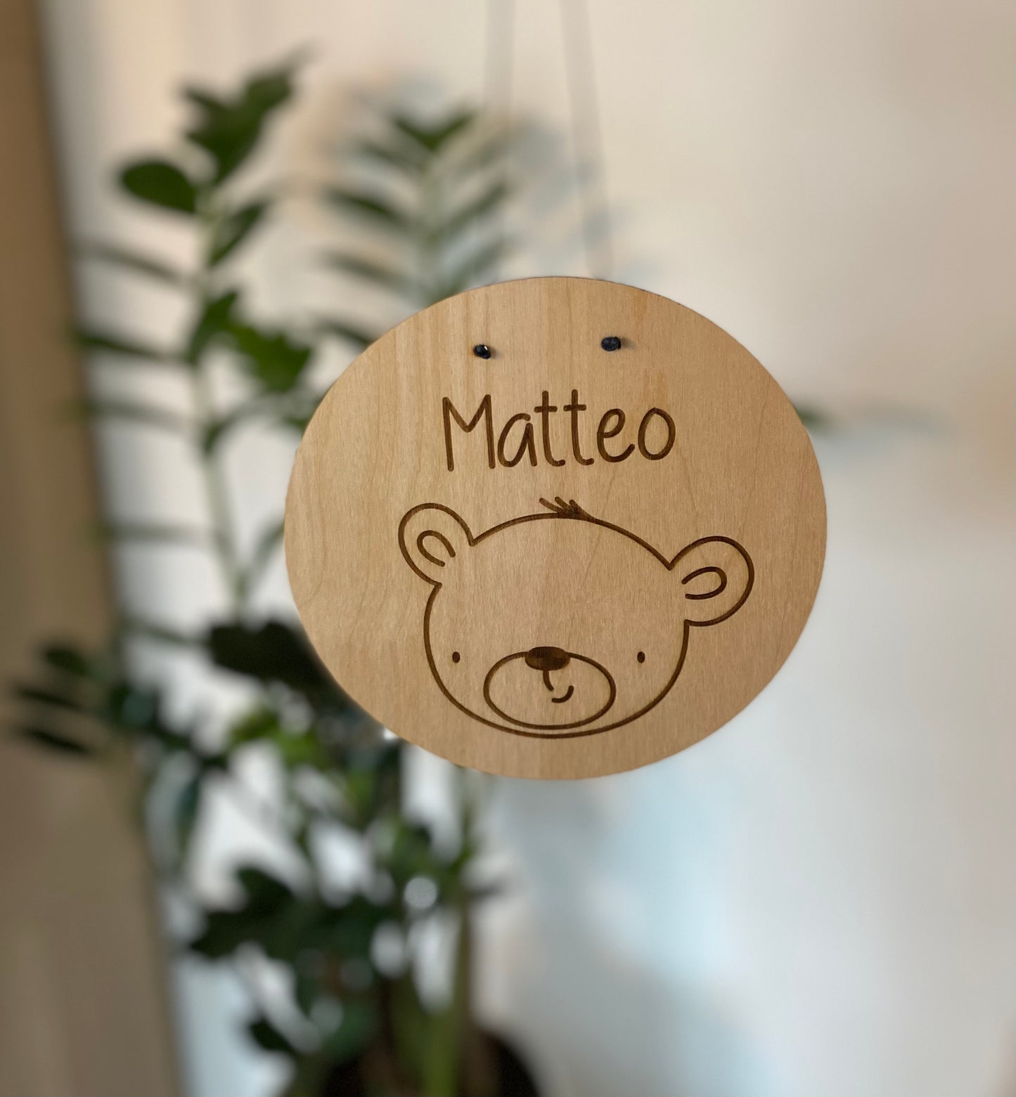 Personalisiertes Türschild fürs Kinderzimmer